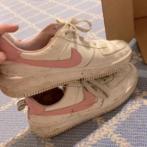 COPY - Pink Air Force 1 Nike sneakers